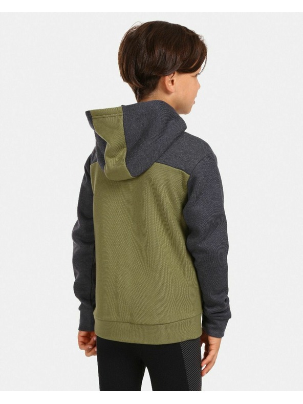 Kilpi Kinder Baumwolle Sweatshirt Kilpi PREDA-JB Grün