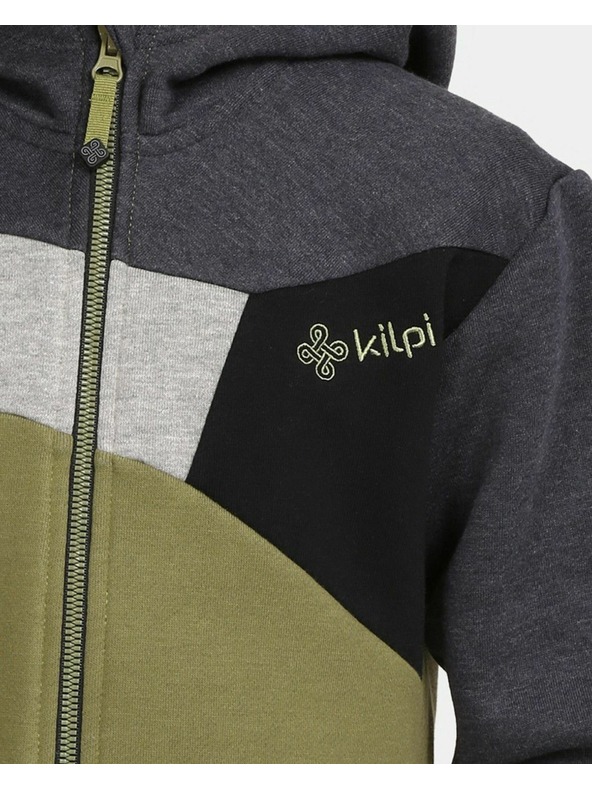 Kilpi Kinder Baumwolle Sweatshirt Kilpi PREDA-JB Grün