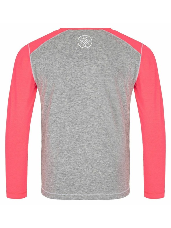 Kilpi Mädchen Langarm Baumwoll-T-Shirt Kilpi SONIER-JG Hellgrau