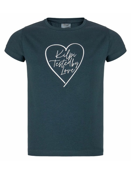 Kilpi Mädchen Baumwoll-T-Shirt Kilpi ALBION-JG Dunkelblau