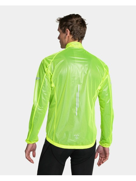 Kilpi Herren Wasserdichte Fahrradjacke Kilpi EMERGENCY-M Gelb