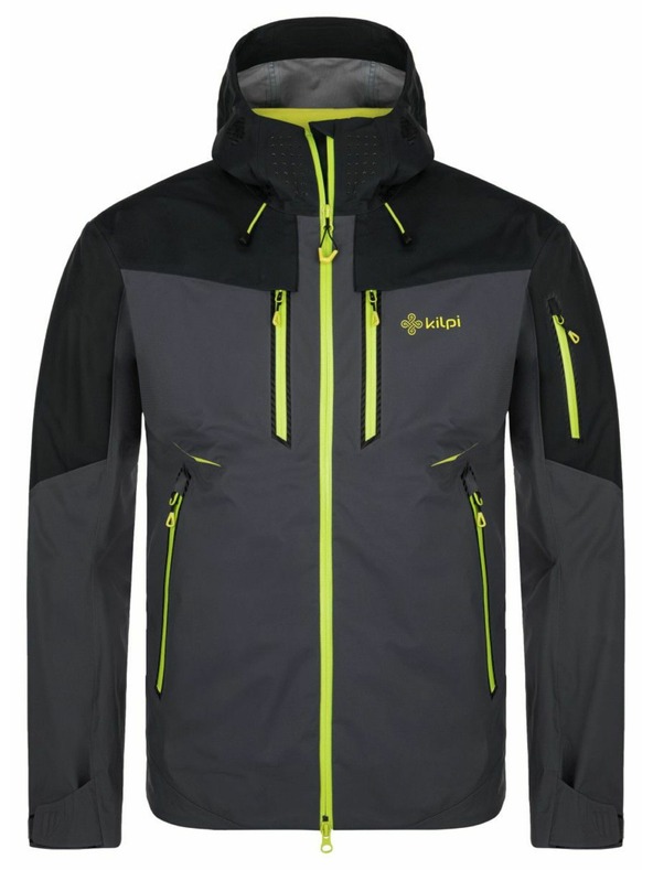 Kilpi Herren Outdoor-Regenjacke Kilpi HASTAR-M Dunkelgrau