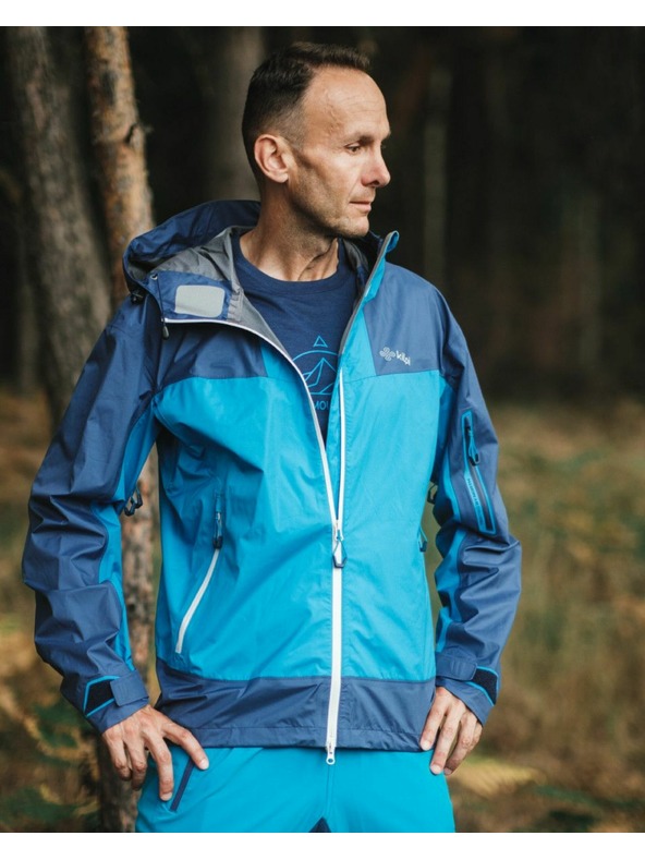 Kilpi Herren Hardshell wasserdichte Jacke Kilpi MAMBA-M Blau