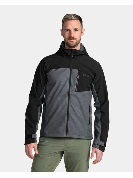 Kilpi Herren-Softshell-Jacke Kilpi RAVIO-M Dunkelgrau