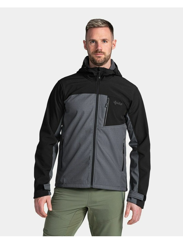 Kilpi Herren-Softshell-Jacke Kilpi RAVIO-M Dunkelgrau