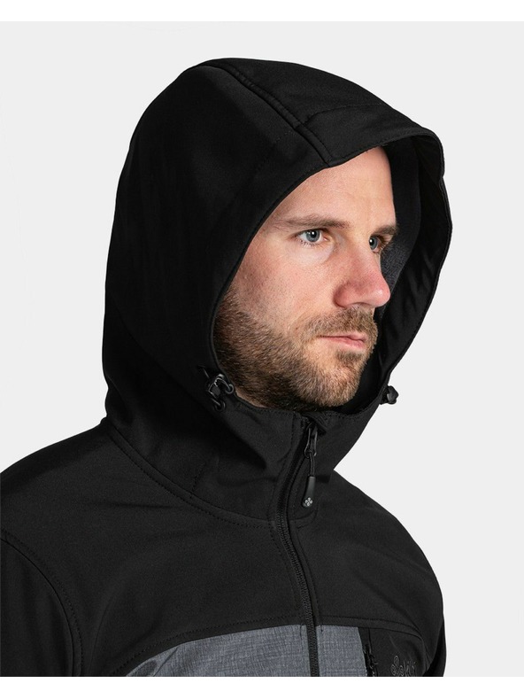 Kilpi Herren-Softshell-Jacke Kilpi RAVIO-M Dunkelgrau