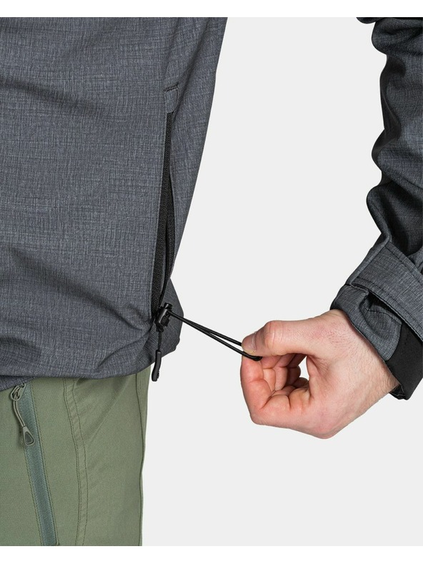 Kilpi Herren-Softshell-Jacke Kilpi RAVIO-M Dunkelgrau