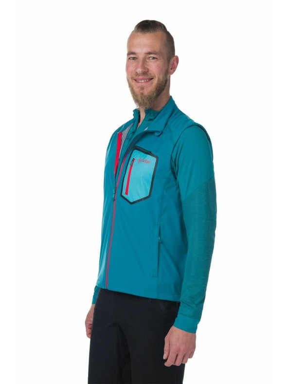 Kilpi Herren Softshell-Weste Kilpi RIELLO-M Türkis