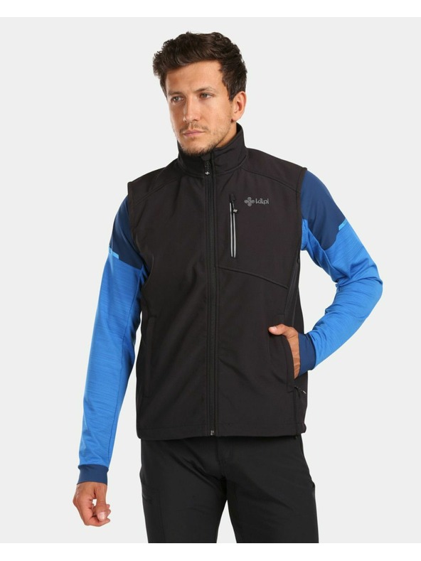 Kilpi Herren-Softshell-Weste Kilpi SOIL-M Schwarz