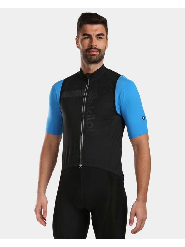 Kilpi Herren Winddichte Weste Kilpi FLOW-M Schwarz