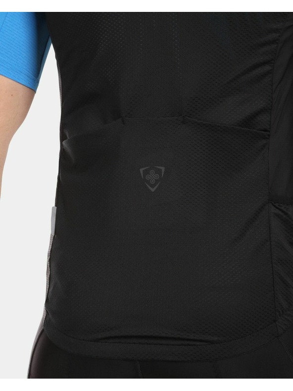 Kilpi Herren Winddichte Weste Kilpi FLOW-M Schwarz