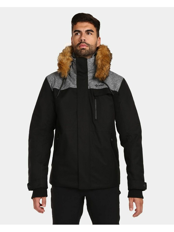 Kilpi Herren Winter Isolierte Jacke Kilpi ALPHA-M Schwarz