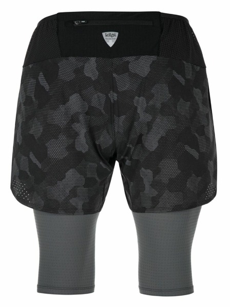 Kilpi Herren 2-in-1 Laufshorts Kilpi BERGEN-M Schwarz
