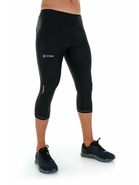 Kilpi Herren-3/4-Leggins Kilpi VIGAR-M Schwarz