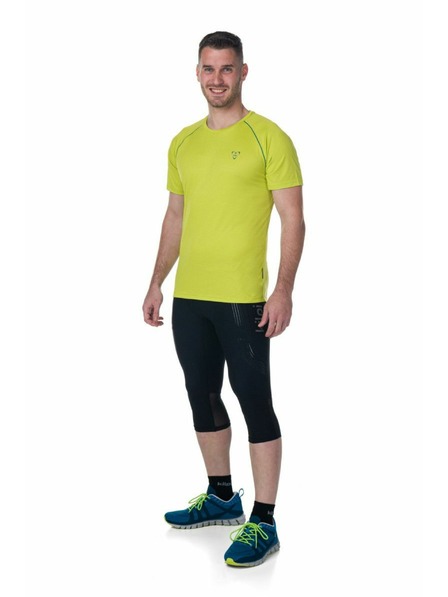 Kilpi Herren-Lauf-3/4-Leggins Kilpi TERRY-M Schwarz