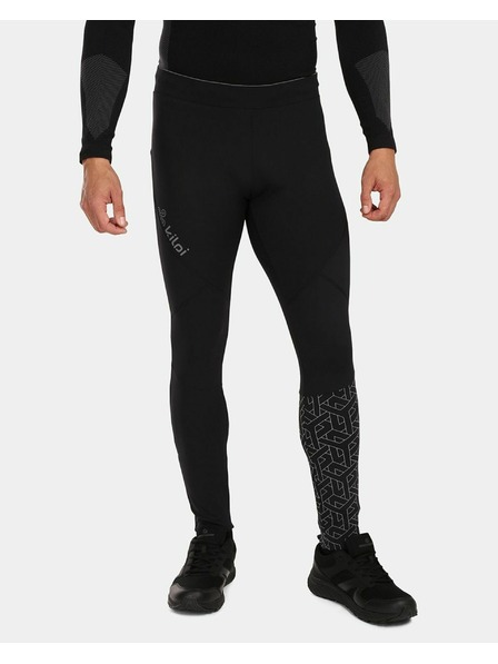 Kilpi Herren-Laufleggins Kilpi ALEXO-M Schwarz