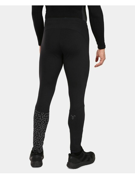 Kilpi Herren-Laufleggins Kilpi ALEXO-M Schwarz