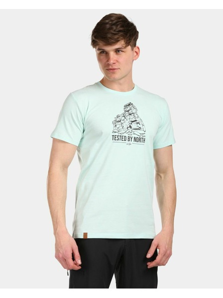 Kilpi Herren Baumwoll-T-Shirt Kilpi DISCOVER-M Menthol