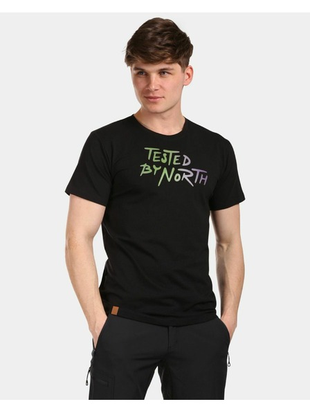 Kilpi Herren Baumwoll-T-Shirt Kilpi DISCOVER-M Schwarz