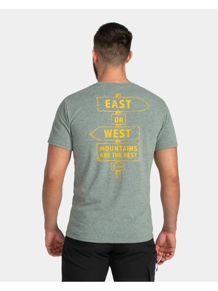 Kilpi Herren-Baumwoll-T-Shirt Kilpi BANDE-M Dunkelgrün