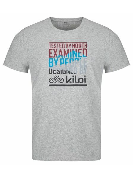 Kilpi Herren-Baumwoll-T-Shirt Kilpi TYPON-M Hellgrau