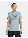 Kilpi Herren-Baumwoll-T-Shirt Kilpi SKULLY-M Hellgrau