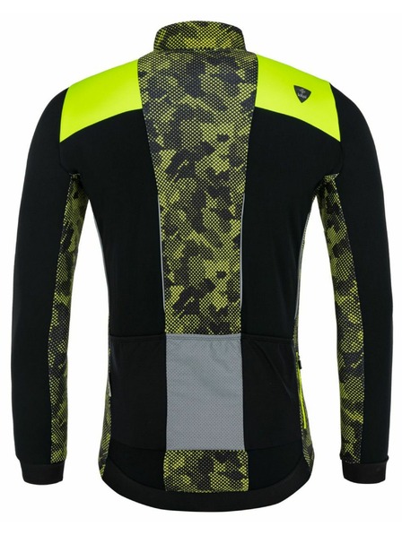 Kilpi Herren-Radtrikot gefüttert Kilpi MOVETO-M Gelb