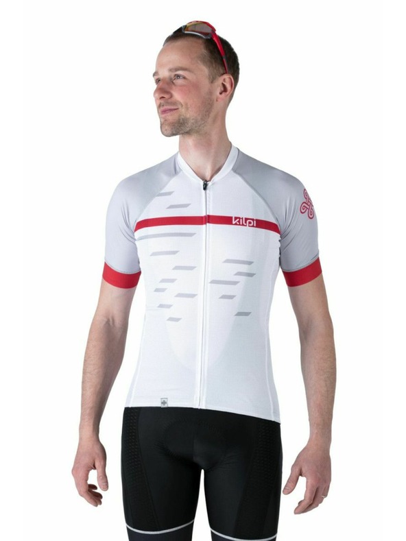 Kilpi Herren-Radtrikot Kilpi VENETO-M Weiß