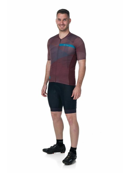 Kilpi Herren-Radtrikot Kilpi NERITO-M Dunkelrot