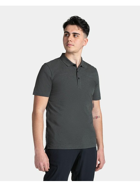 Kilpi Herren Baumwoll-Poloshirt Kilpi VILAR-M Schwarz