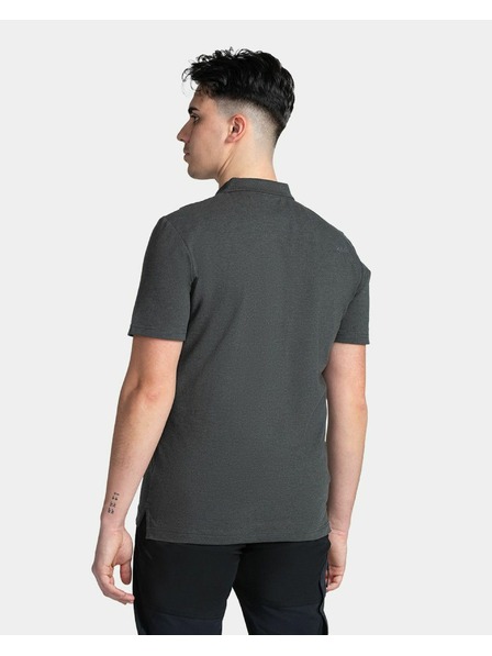 Kilpi Herren Baumwoll-Poloshirt Kilpi VILAR-M Schwarz