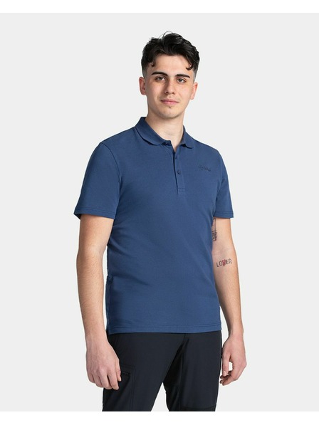 Kilpi Herren Baumwoll-Poloshirt Kilpi VILAR-M Dunkelblau