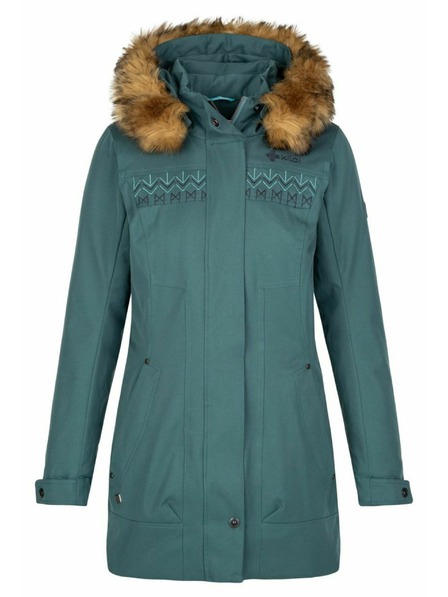 Kilpi Damen-Wintermantel Kilpi PERU-W Dunkelgrün