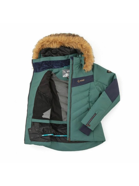 Kilpi Damen Ski Jacke Kilpi ALISIA-W Dunkelgrün