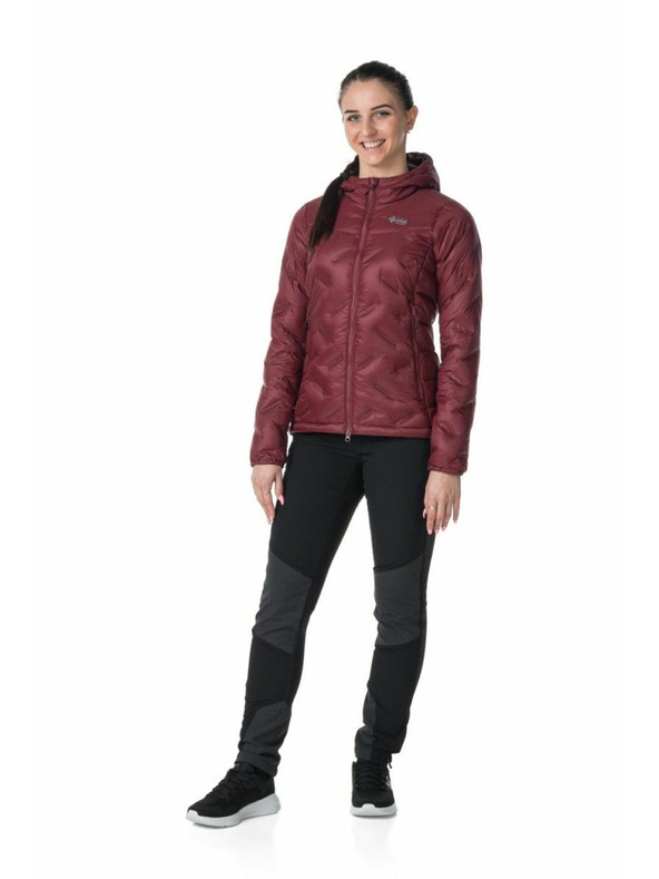 Kilpi Damen Daunenjacke Kilpi ALBERTA-W Dunkelrot