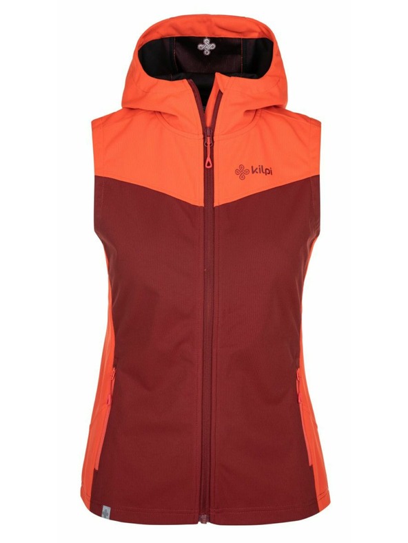 Kilpi Damen Softshell-Weste Kilpi CORTINA-W Dunkelrot