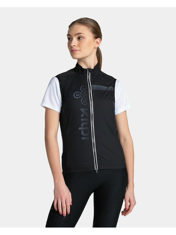 Kilpi Damen Winddichte Weste Kilpi FLOW-W Schwarz