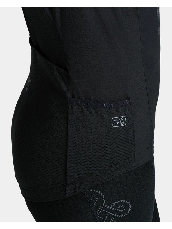 Kilpi Damen Winddichte Weste Kilpi FLOW-W Schwarz