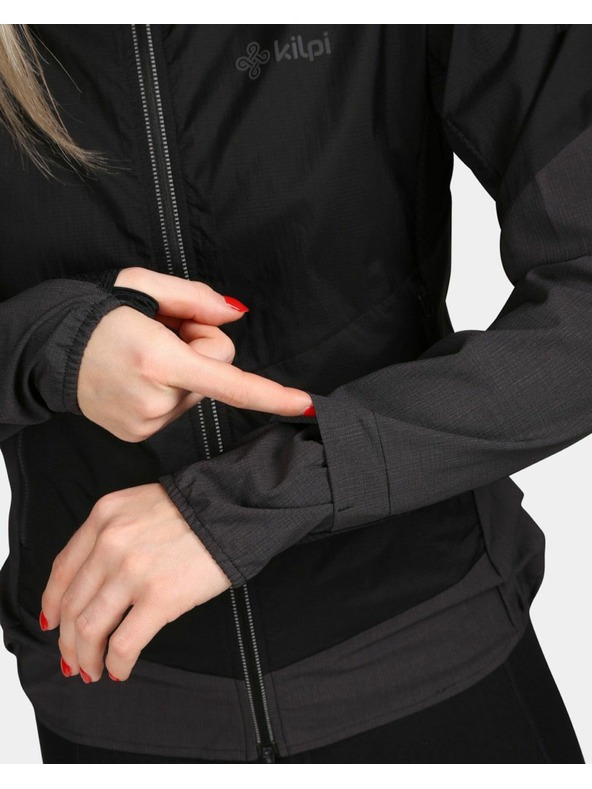 Kilpi Damen Winddichte Jacke Kilpi RAYEN-W Schwarz