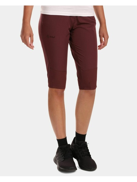 Kilpi Damen Outdoor 3/4-Hose Kilpi MEEDIN-W Dunkelrot