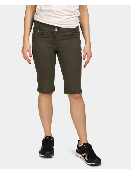 Kilpi Damen Baumwoll-Shorts Kilpi PARIVA-W Dunkelgrün
