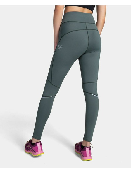 Kilpi Damen-Fitness-Leggings Kilpi LAMIRAE-M Dunkelgrün