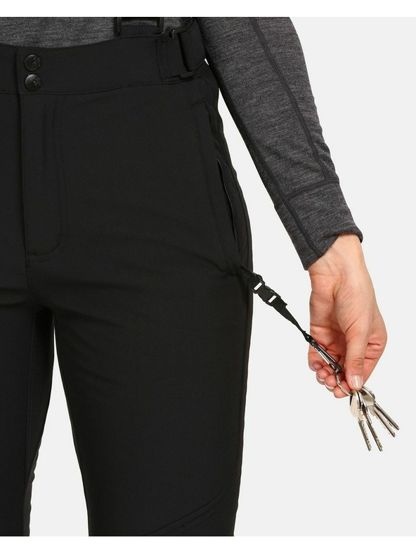 Kilpi Damen-Softshell-Skihose Kilpi RHEA-W Schwarz