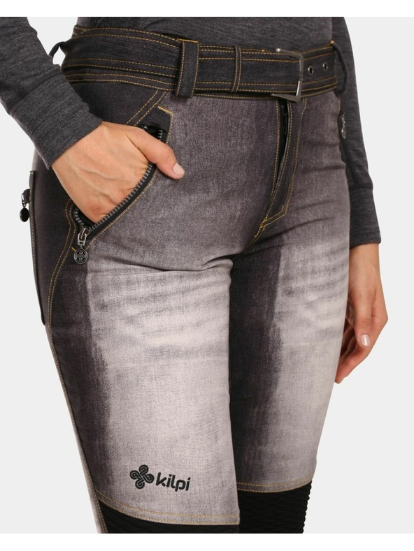 Kilpi Damen Softshell Skihosen Kilpi JEANSO-W Schwarz