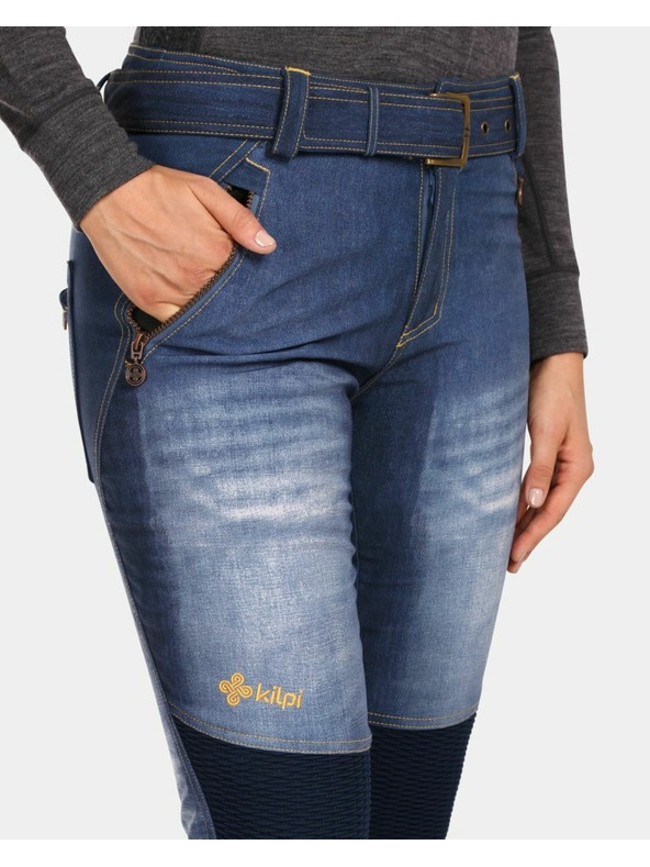 Kilpi Damen Softshell Skihosen Kilpi JEANSO-W Dunkelblau