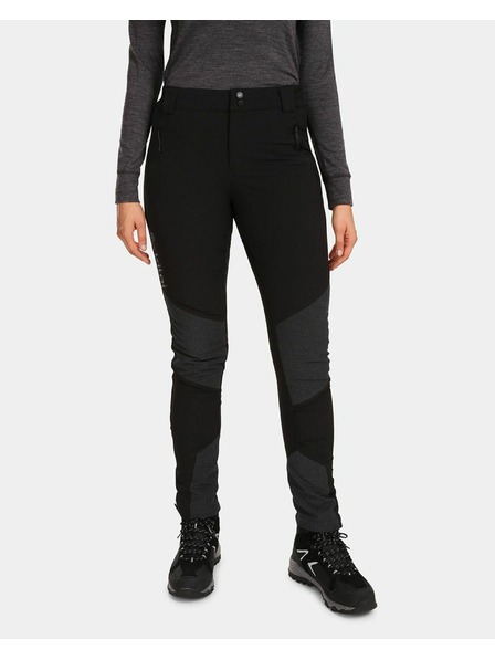 Kilpi Damen Outdoor Hosen Kilpi NUUK-W Schwarz