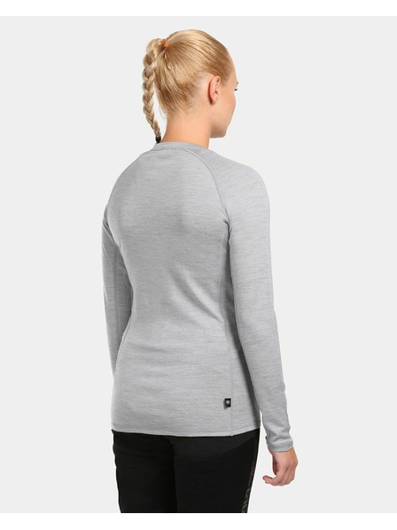 Kilpi Damen Funktions-Langarmshirt Kilpi MAVORA TOP-W Hellgrau