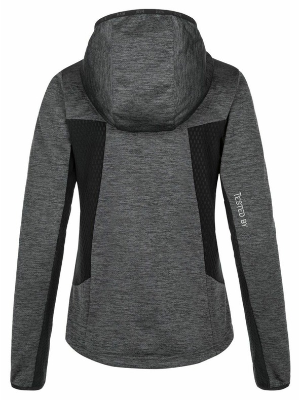 Kilpi Damen Funktions-Kapuzenpullover Kilpi ALANIS-W Schwarz