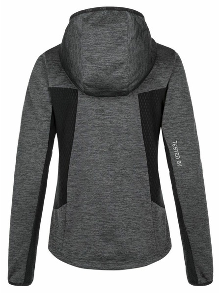 Kilpi Damen Funktions-Kapuzenpullover Kilpi ALANIS-W Schwarz