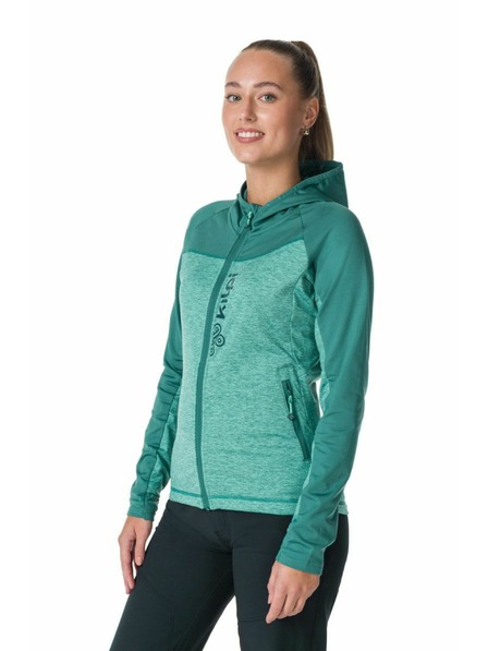Kilpi Damen Sport-Kapuzenpullover Kilpi LAYANA-W Dunkelrot